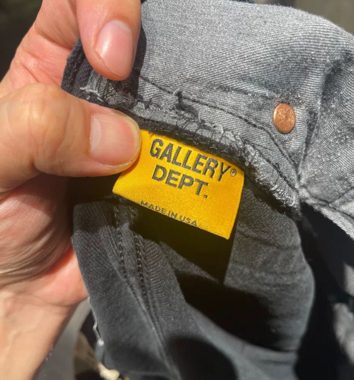 Gallery Dept. Gallery Dept rivet spliced flared jeans Size US 36 / EU 52 - 7 Thumbnail