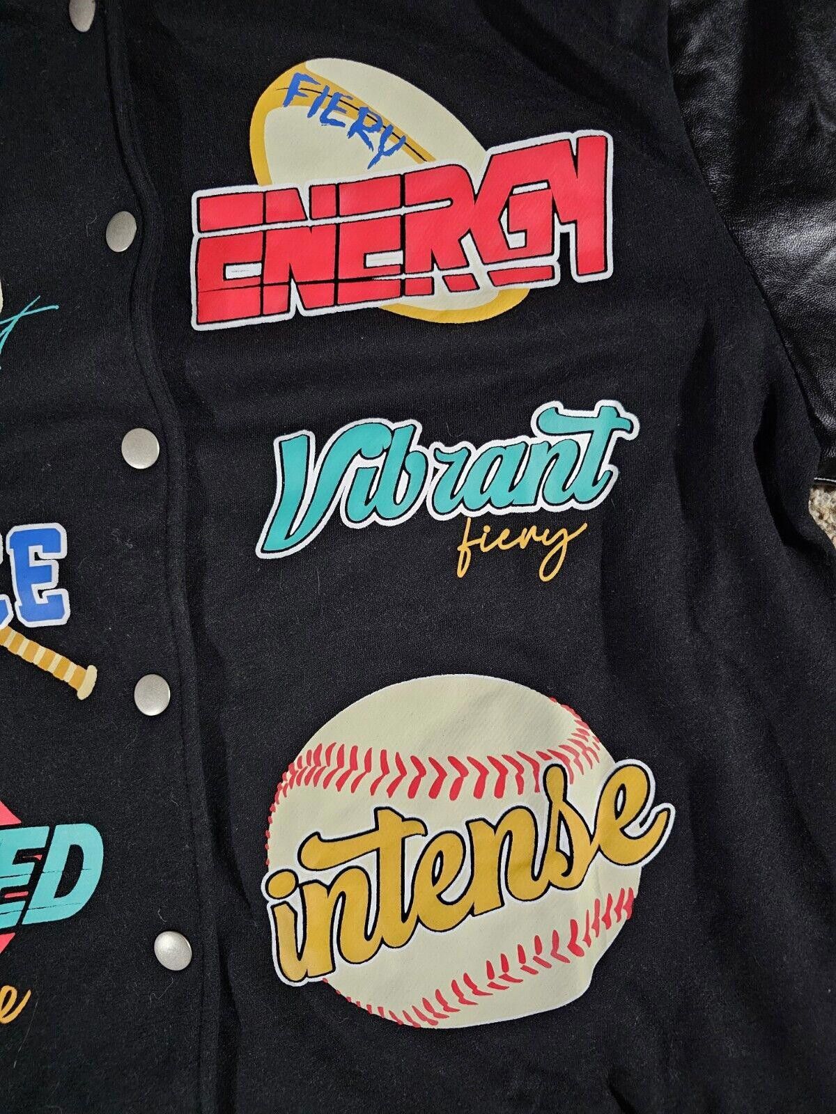 Shein SHEIN fierce intense baseball Retro Varsity jacket Large Size US L / EU 52-54 / 3 - 4 Thumbnail