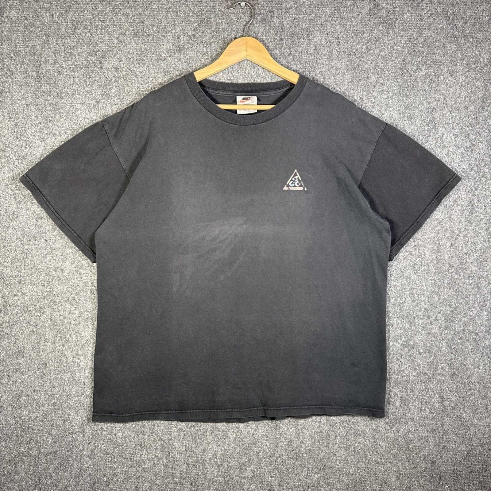 Nike ACG Vintage Nike ACG Shirt Mens XL Black SpellOut 90s All Condit Size US XL / EU 56 / 4 - 2 Thumbnail