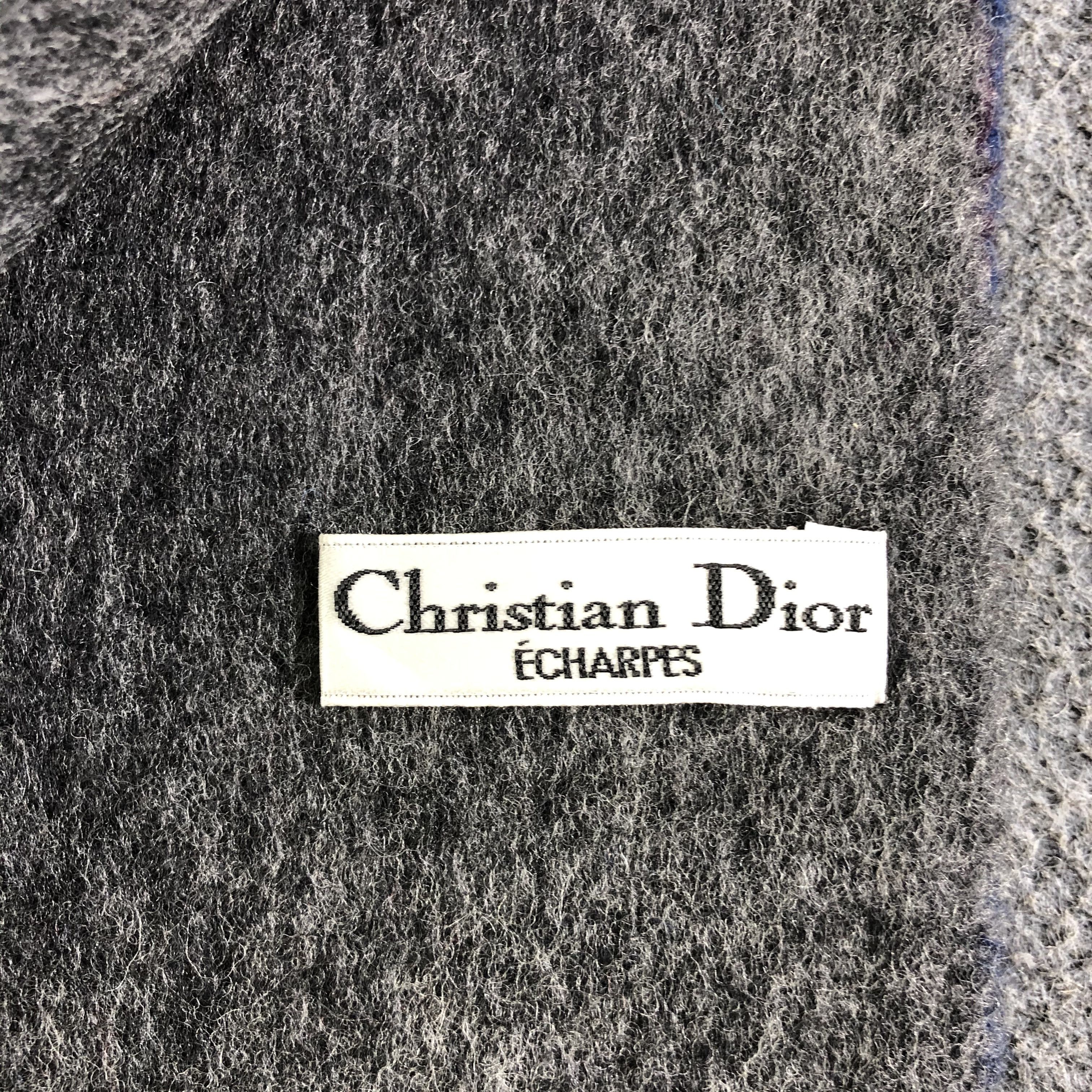Christian Dior Monsieur Christian Dior Scarf / Muffler / Neckwear P598 Size ONE SIZE - 3 Thumbnail