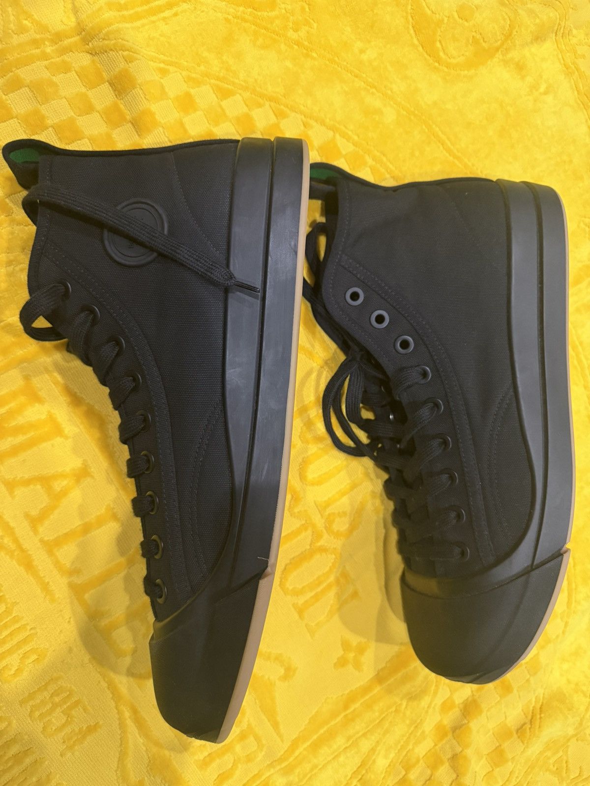 Bottega Veneta Bottega Veneta - High-top Fabric Sneakers Size US 13 / EU 46 - 24 Thumbnail