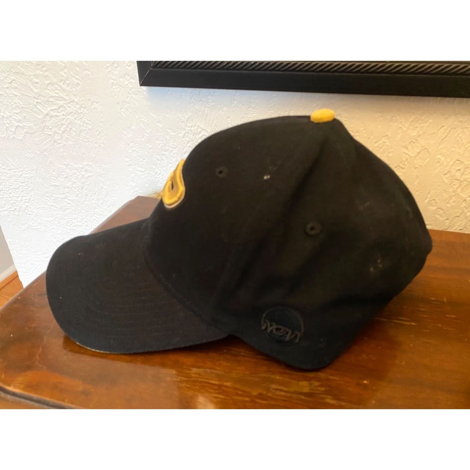 NCAA Purdue Boilermakers Hat Adjustable Black NCAA Mens One Size Black Sports Baseball Cap Polo? Size ONE SIZE - 2 Thumbnail