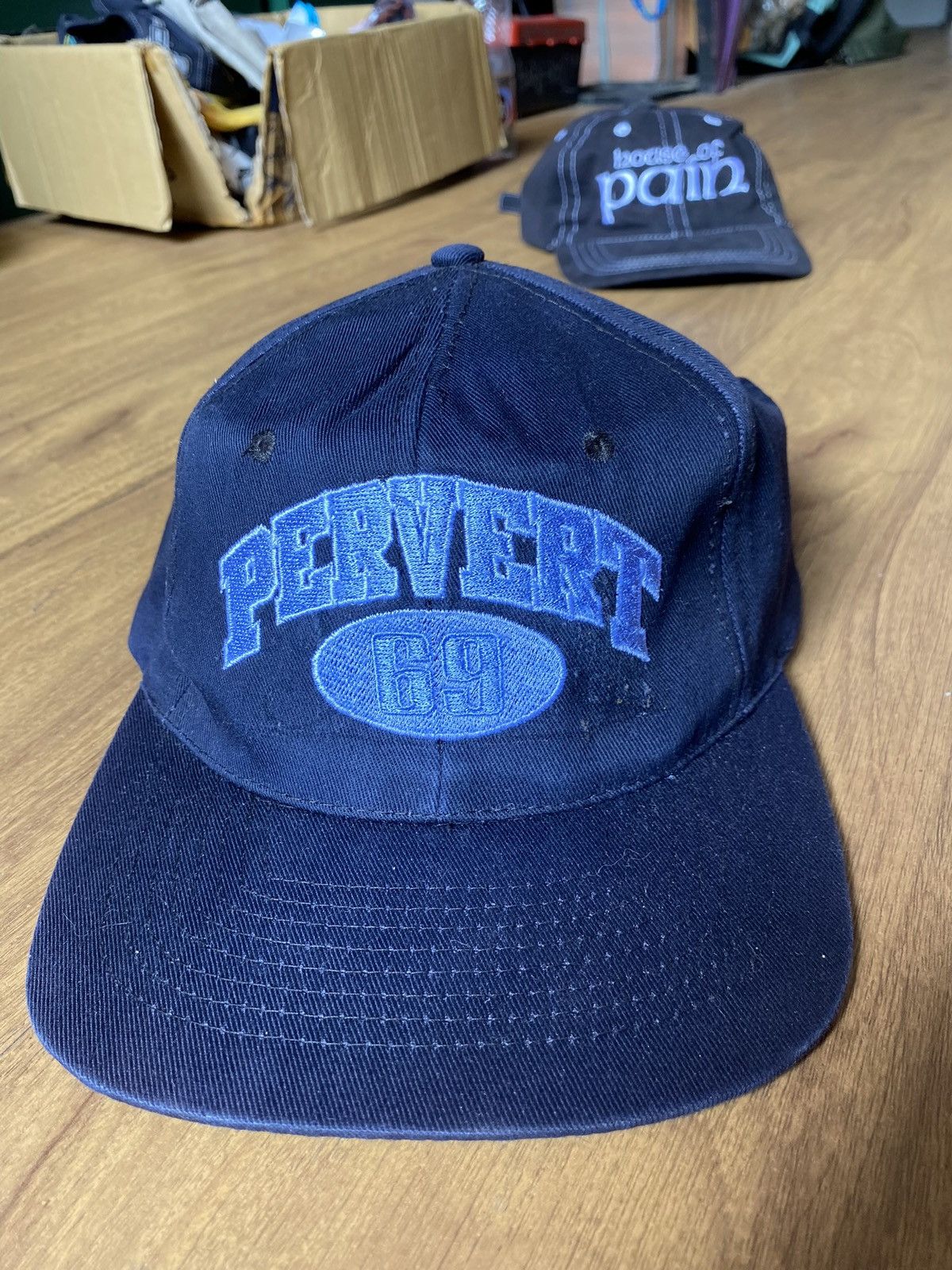 Vintage Vintage caps PERVERT SKATEBOARDS 00s Size ONE SIZE - 7 Thumbnail