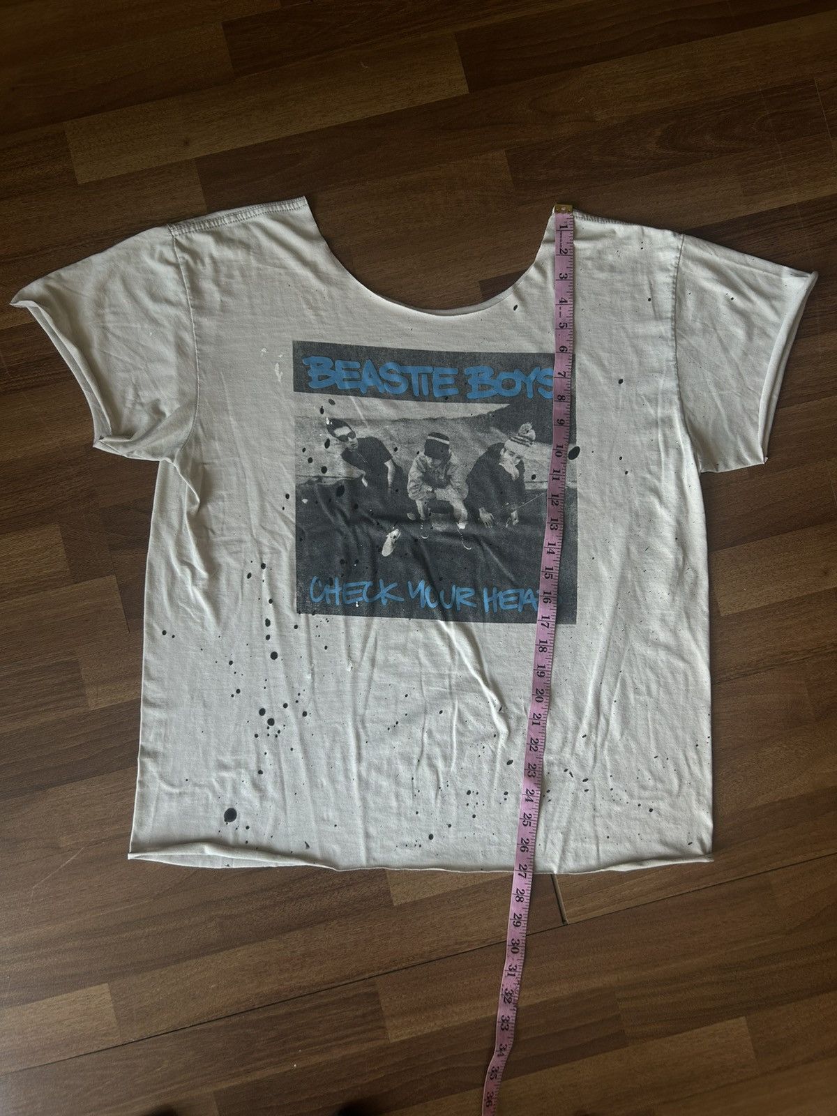 Band Tees Vintage Thrashed Beastie Boys Cut Off Shirt Size US L / EU 52-54 / 3 - 6 Thumbnail