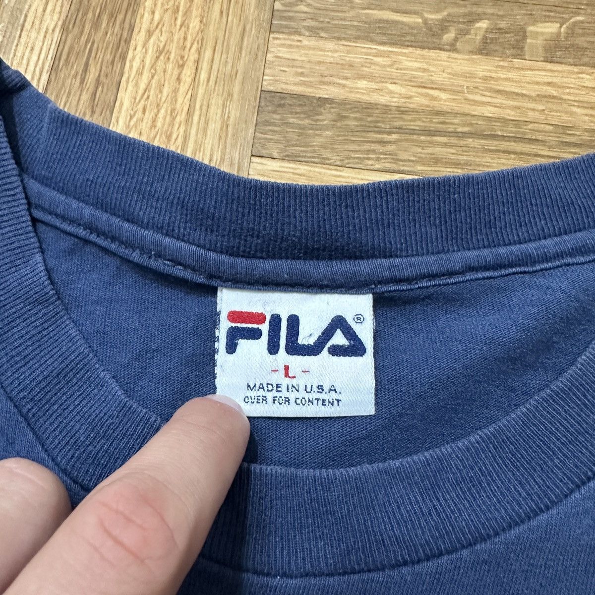 Fila Vintage 1999 US Open tee Size US L / EU 52-54 / 3 - 4 Thumbnail