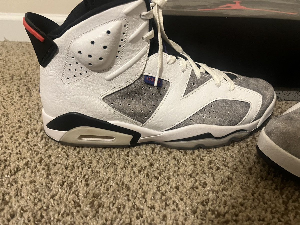 Jordan Brand Jordan 6 Retro Flight Nostalgia Size US 12 / EU 45 - 3 Thumbnail