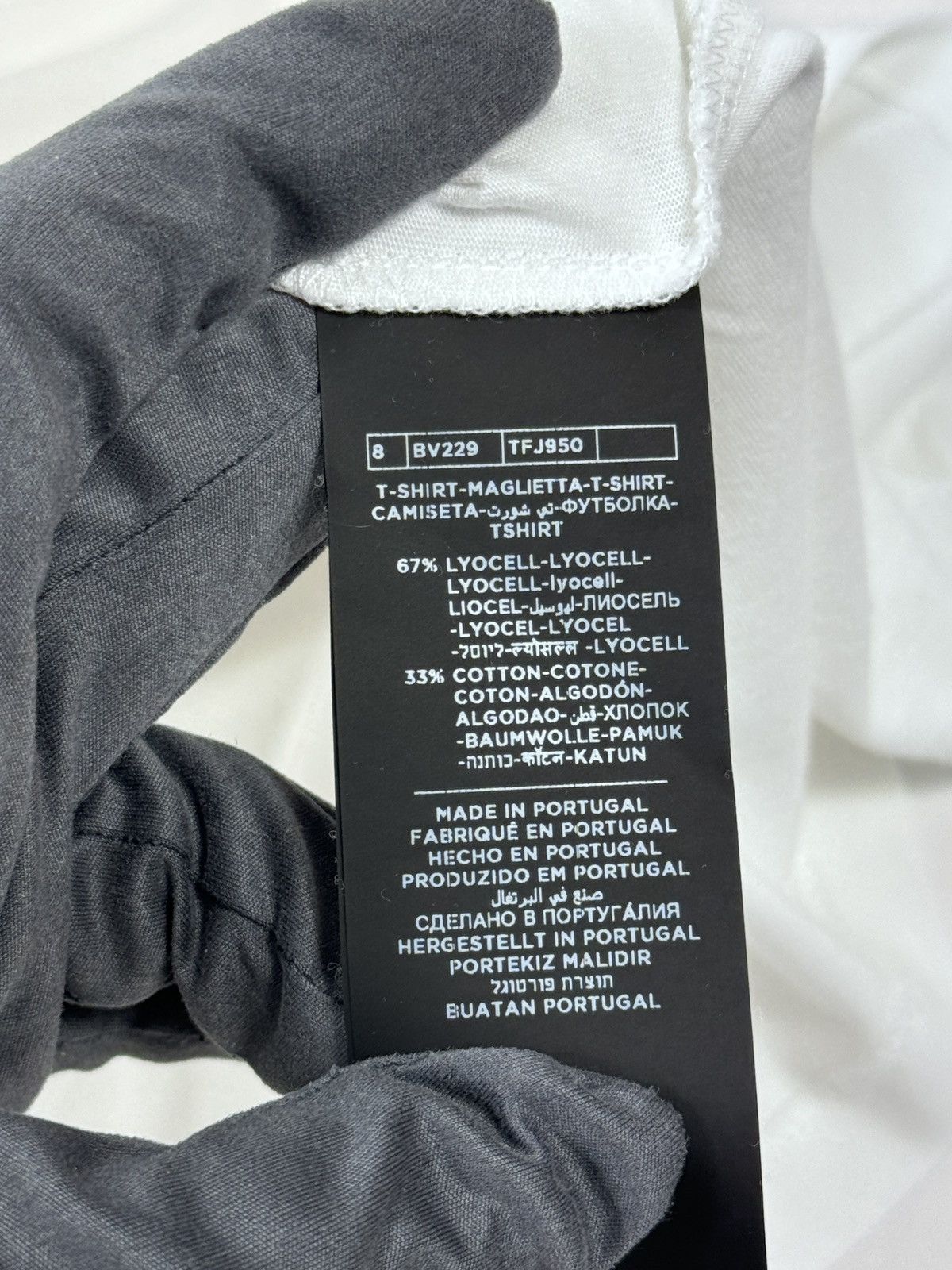 Tom Ford WHITE SHORT SLEEVE T-SHIRT Size US L / EU 52-54 / 3 - 8 Thumbnail
