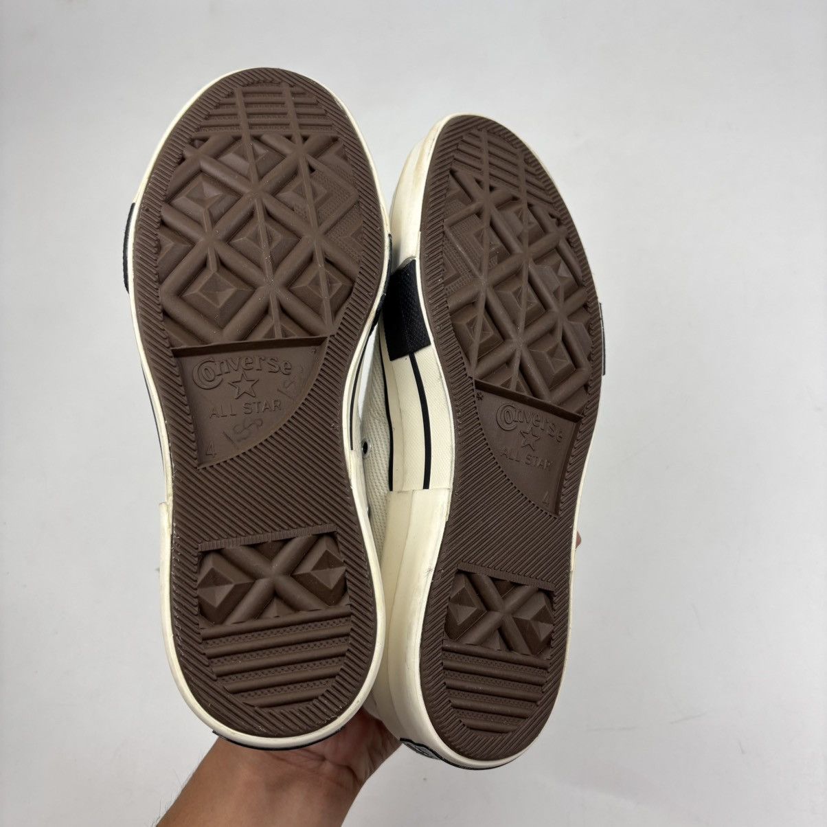 Converse × Rick Owens Drkshdw CONVERSE x Rick Owens DRKSHDW DRKSTAR Ox low-top sneakers Size US 6 / IT 36 - 5 Thumbnail