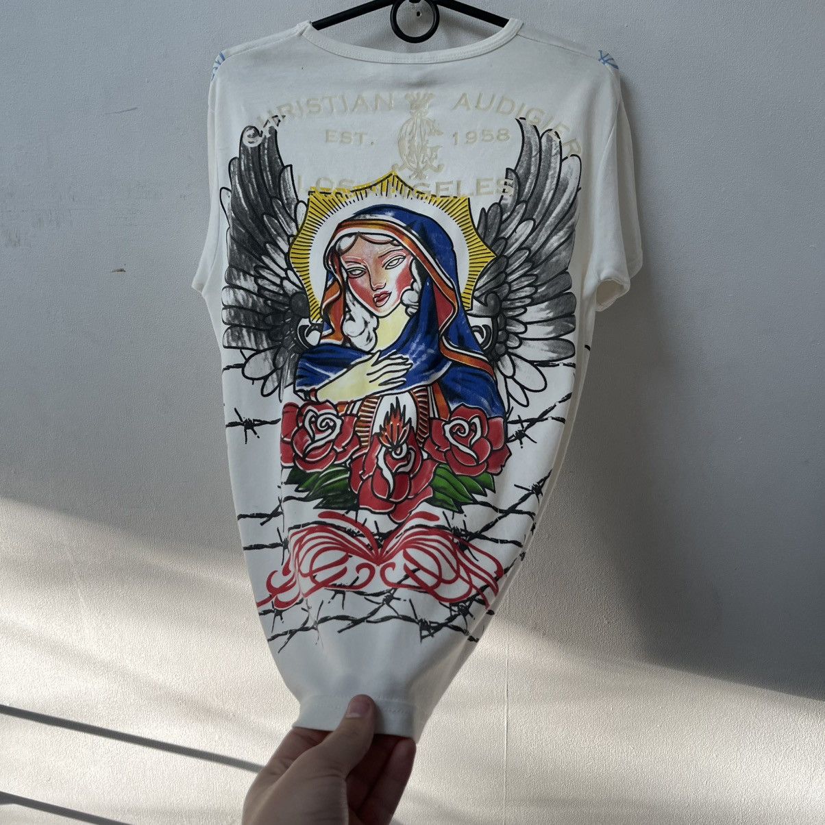 Christian Audigier Vintage Christian Audigier T Shirt Size M Size US M / EU 48-50 / 2 - 12 Thumbnail