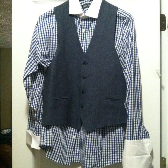 Joseph Abboud JOSEPH ABBOUD MEN'S 55%LINEN 45%RAYON 2PC COAT+VEST SIZE:42R Size 42R - 7 Thumbnail