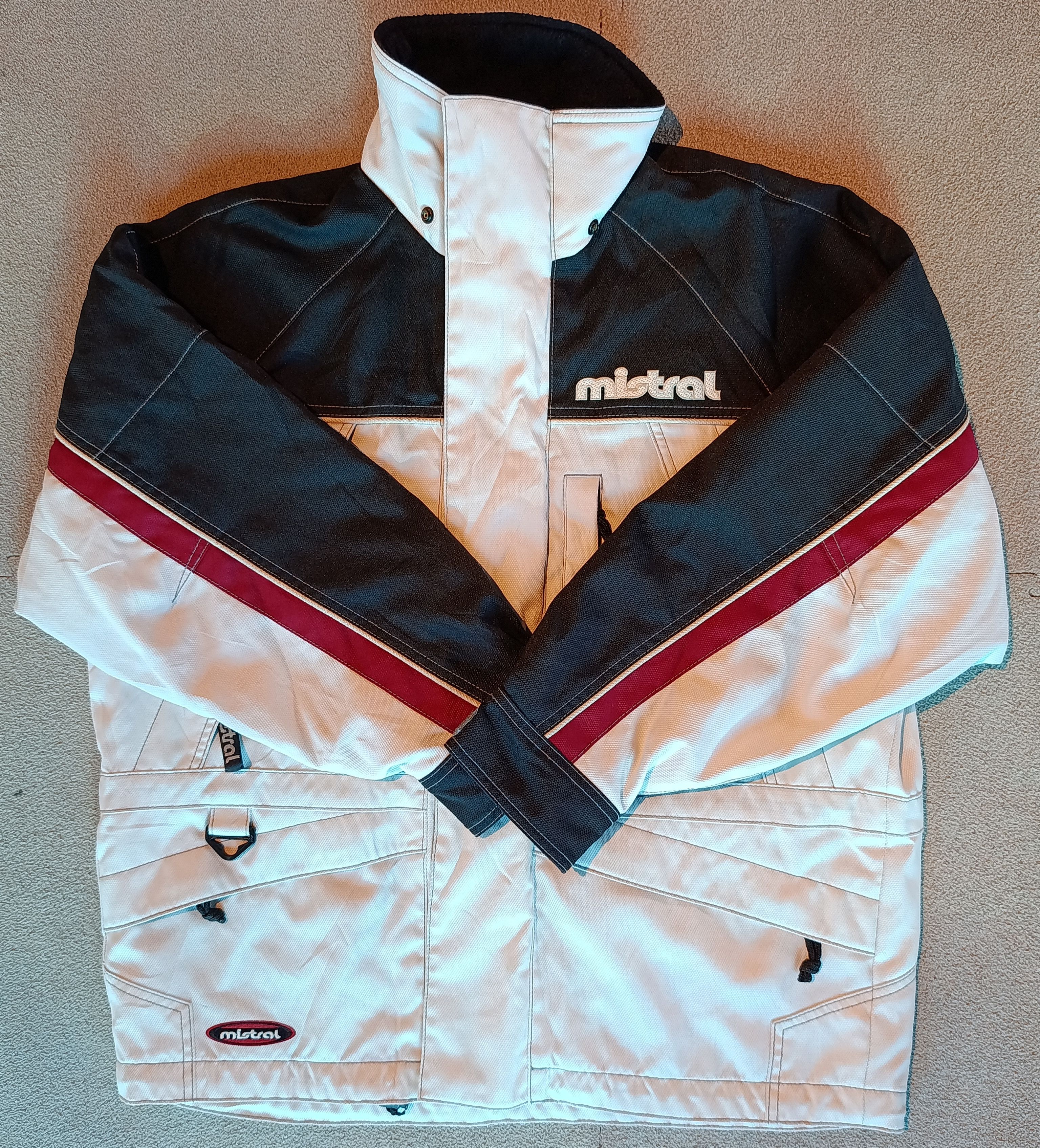 Other Vintage Mistral Industries 90s Ski Jacket - Grey/White/Black Size US M / EU 48-50 / 2 - 1 Thumbnail