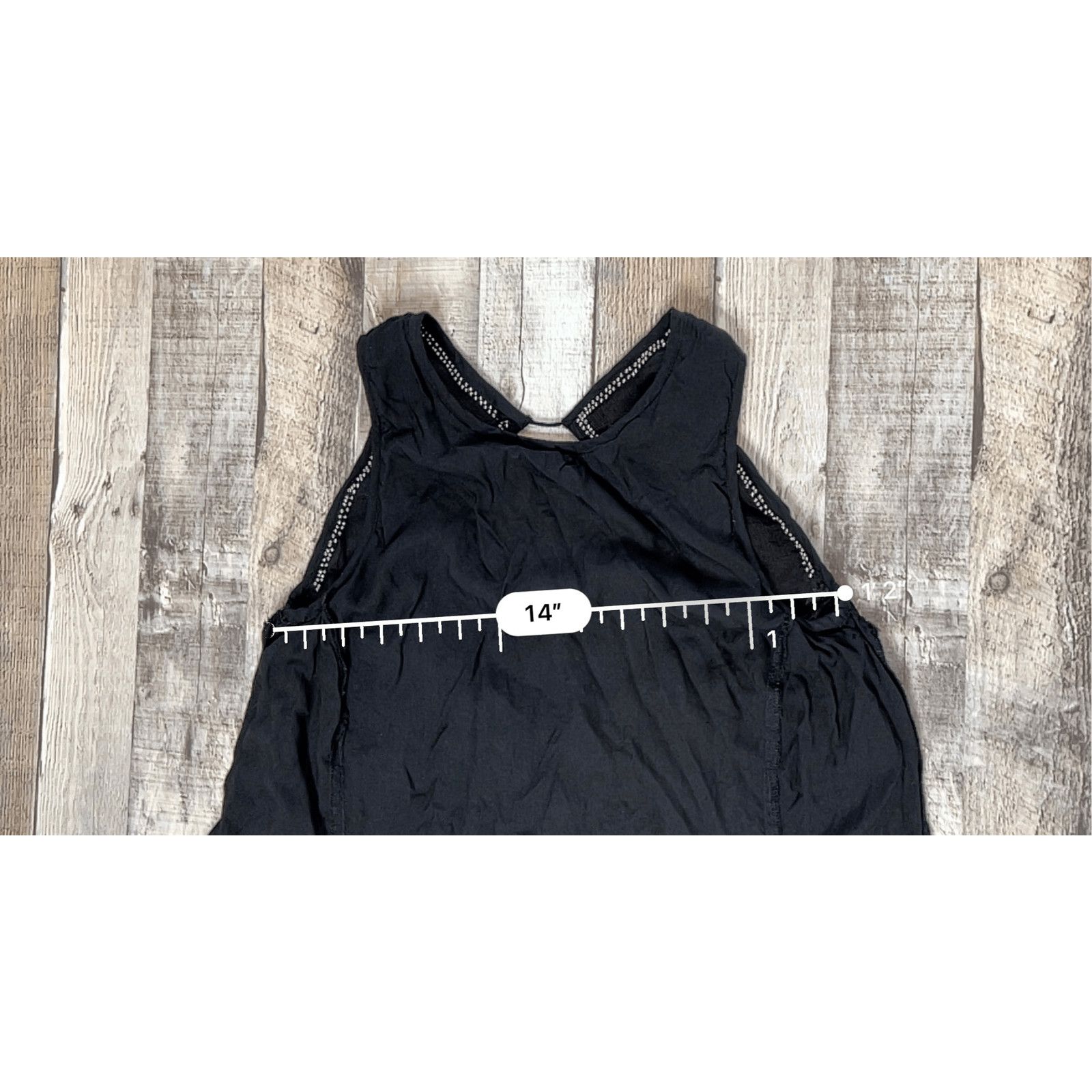 Free People Free People Peasant Black Embellished Beaded Top XS NWOT Size XS / US 0-2 / IT 36-38 - 7 Thumbnail
