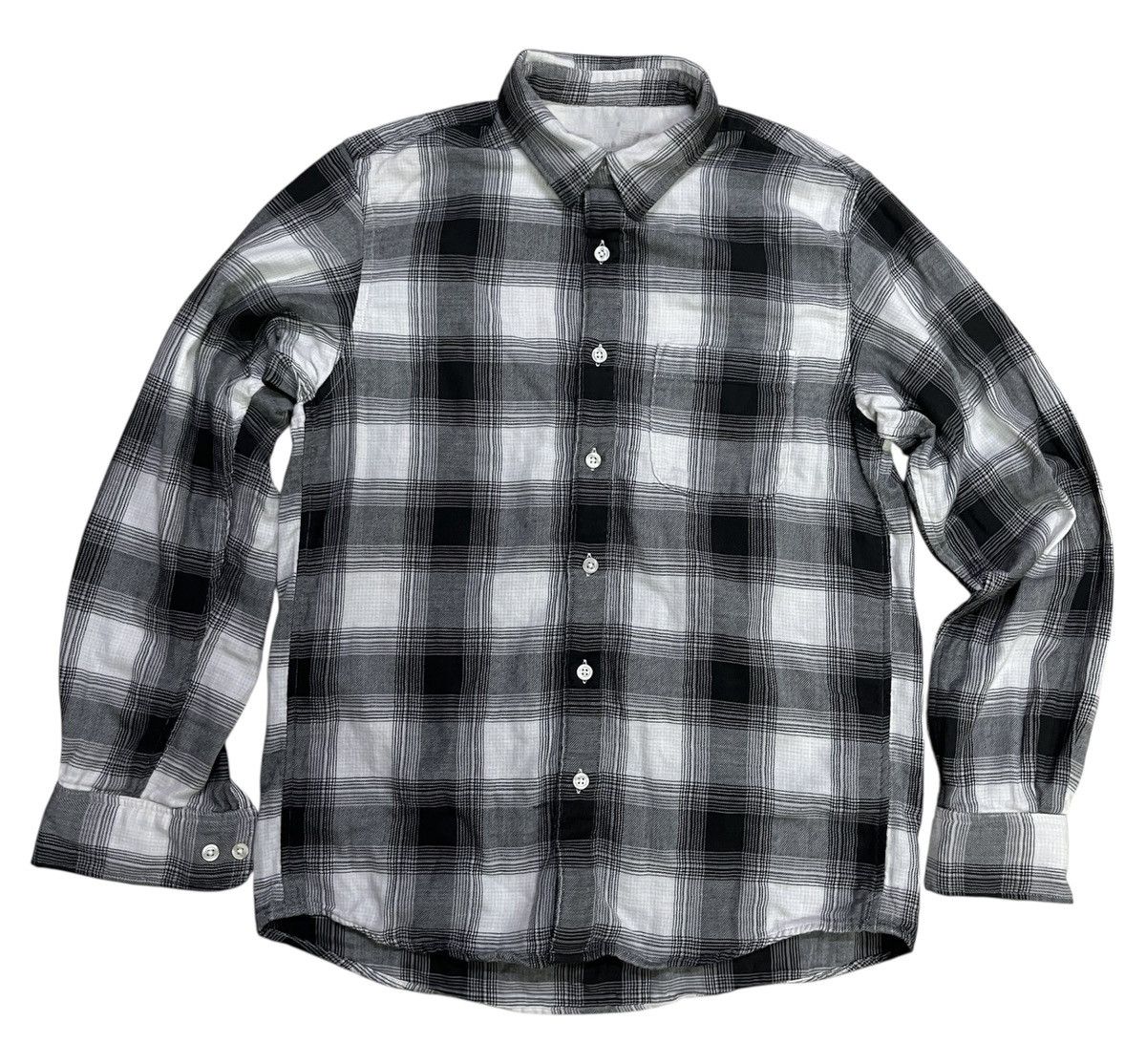 Flannel × Muji × Vintage Muji Checkered/Plaid Flannel Shirt Size US S / EU 44-46 / 1 - 1 Thumbnail
