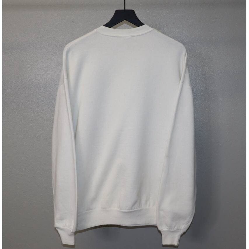 Jerzees Vintage 90s Looney Tunes Sweatshirt White Bugs Bunny Taz XL Size US XL / EU 56 / 4 - 7 Thumbnail