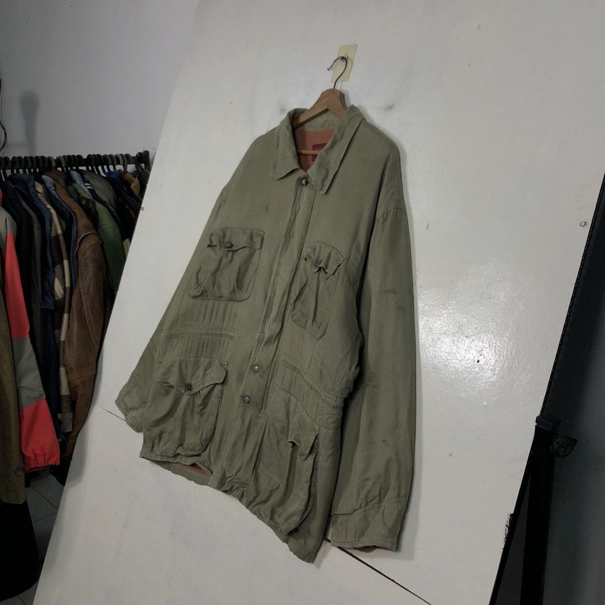 Kapital Vintage Hunting Jacket Dezert Multi Pocket Blanket Size US L / EU 52-54 / 3 - 4 Thumbnail
