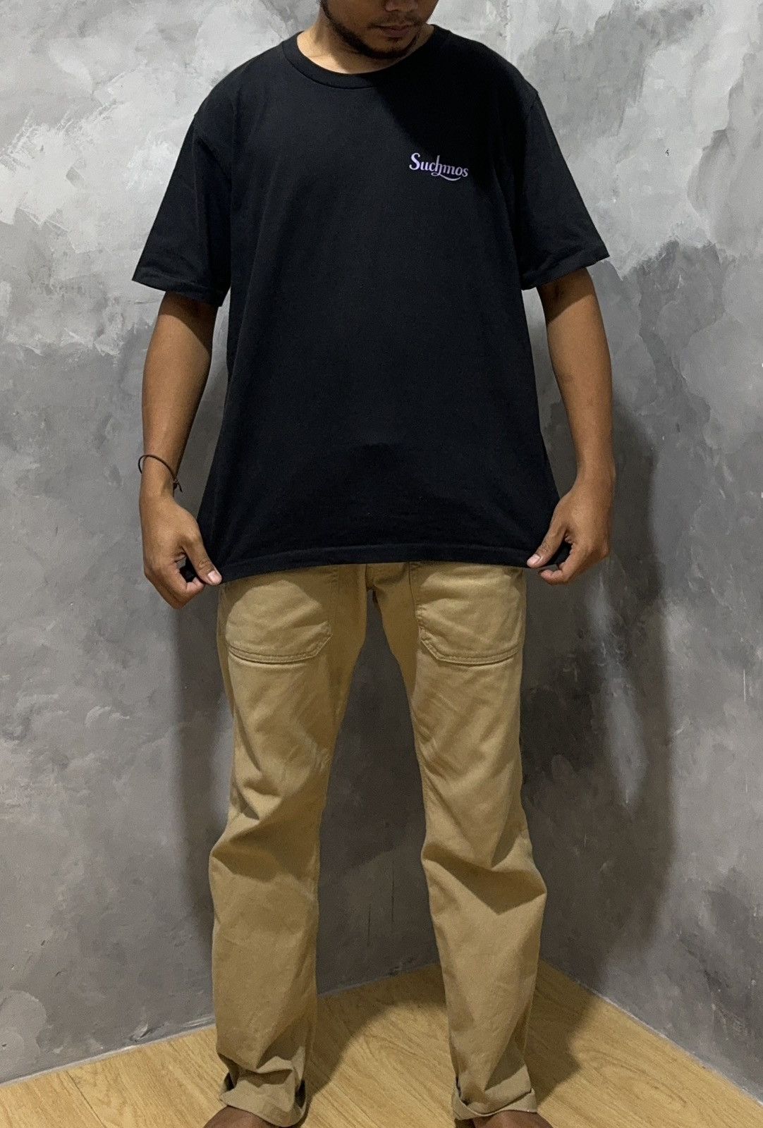 Band Tees × Japanese Brand × Vintage Suchmos Japan rock band Tee back Art single stitch Size US XL / EU 56 / 4 - 4 Thumbnail
