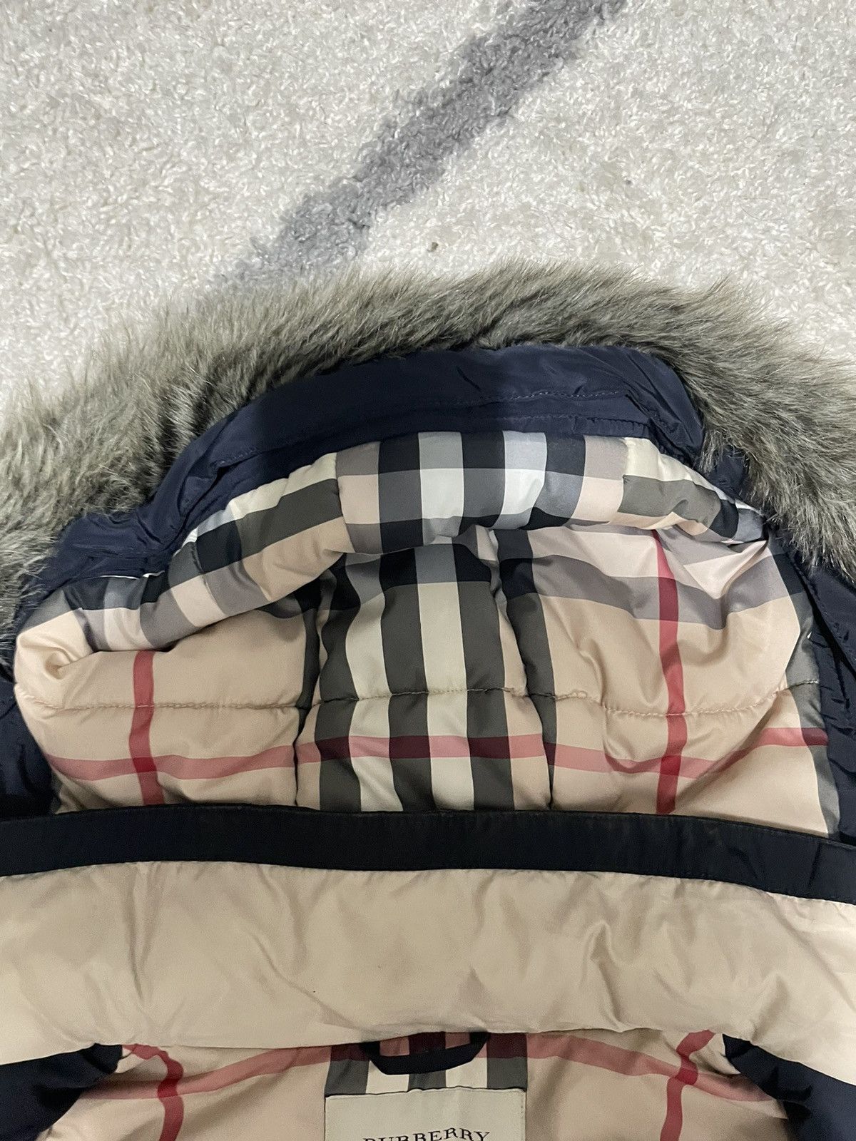 Burberry Burberry Navy Parka Jacket Size US XS / EU 42 / 0 - 9 Thumbnail