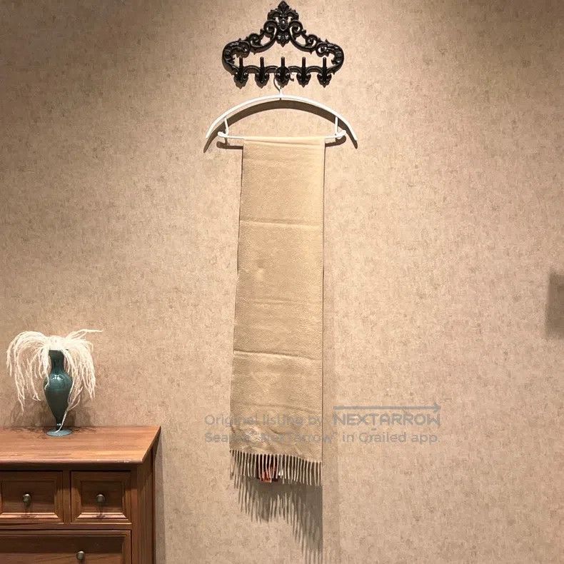 Loro Piana Loro Piana Camel Cashmere Fringe Scarf Size ONE SIZE - 2 Thumbnail