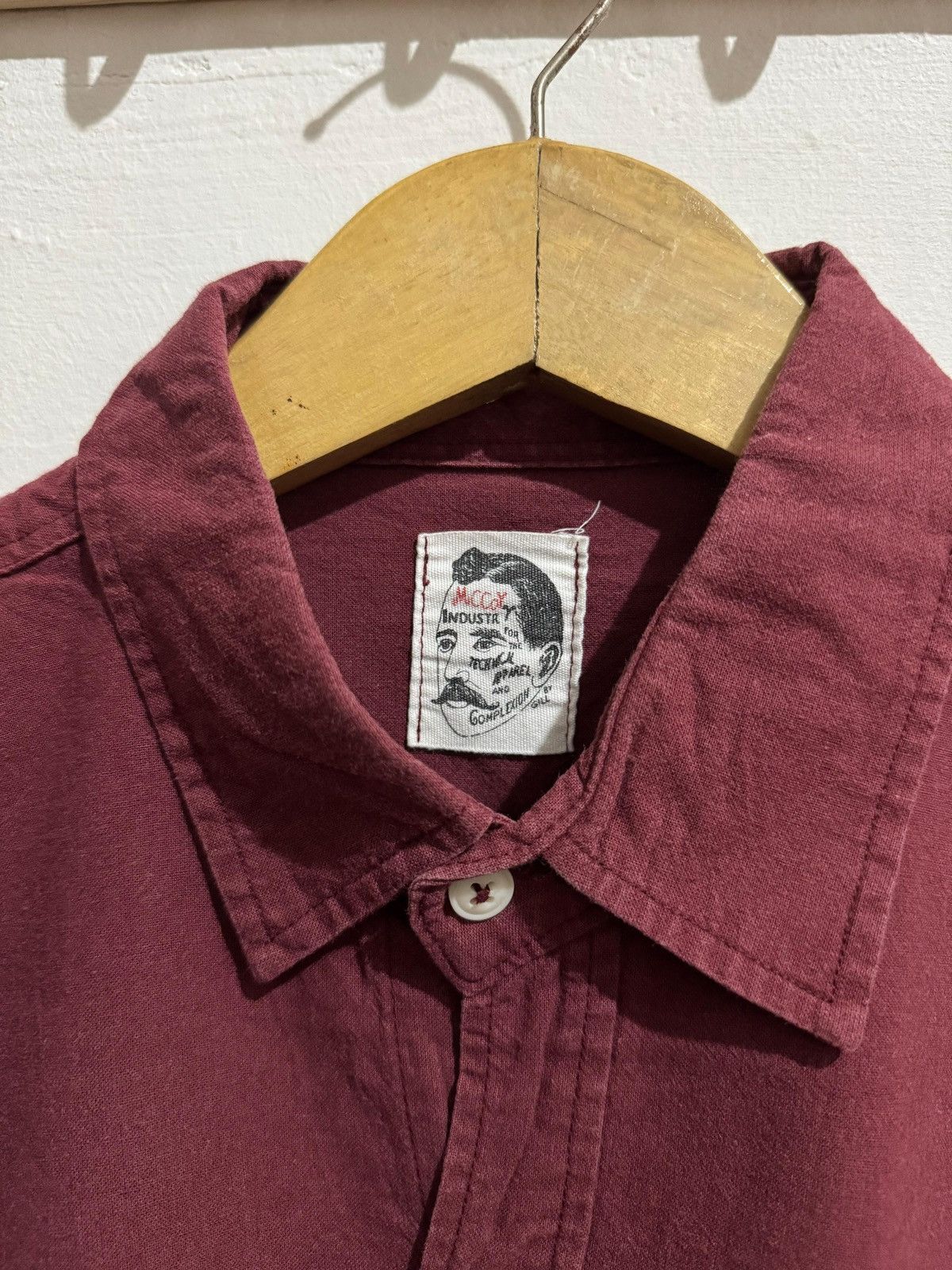 Japanese Brand × The Real McCoy's × Vintage Mccoy by gill button shirt Size US L / EU 52-54 / 3 - 3 Thumbnail
