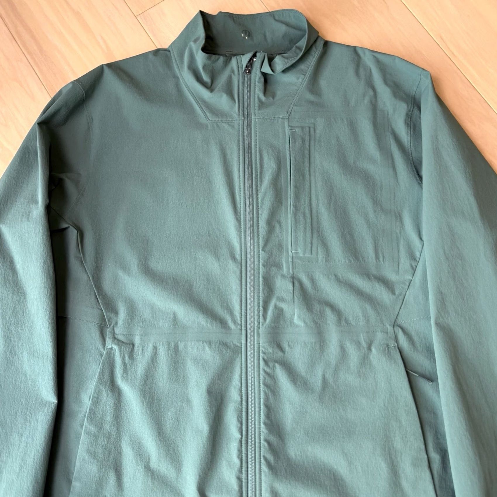 Lululemon Lululemon Sojourn Jacket 2XL Green Full Zip Lightweight Sportswear Men Jacket Size US XXL / EU 58 / 5 - 4 Thumbnail