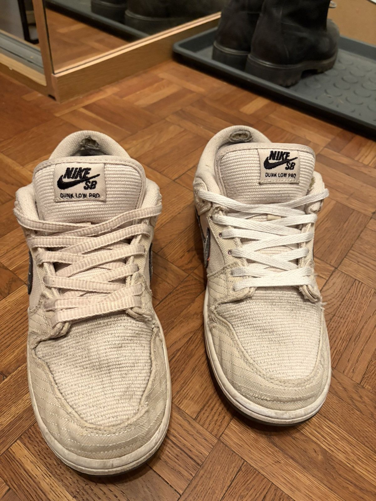 Nike SB Nike dunk sb Albino & Preto Size US 9.5 / EU 42-43 - 2 Thumbnail
