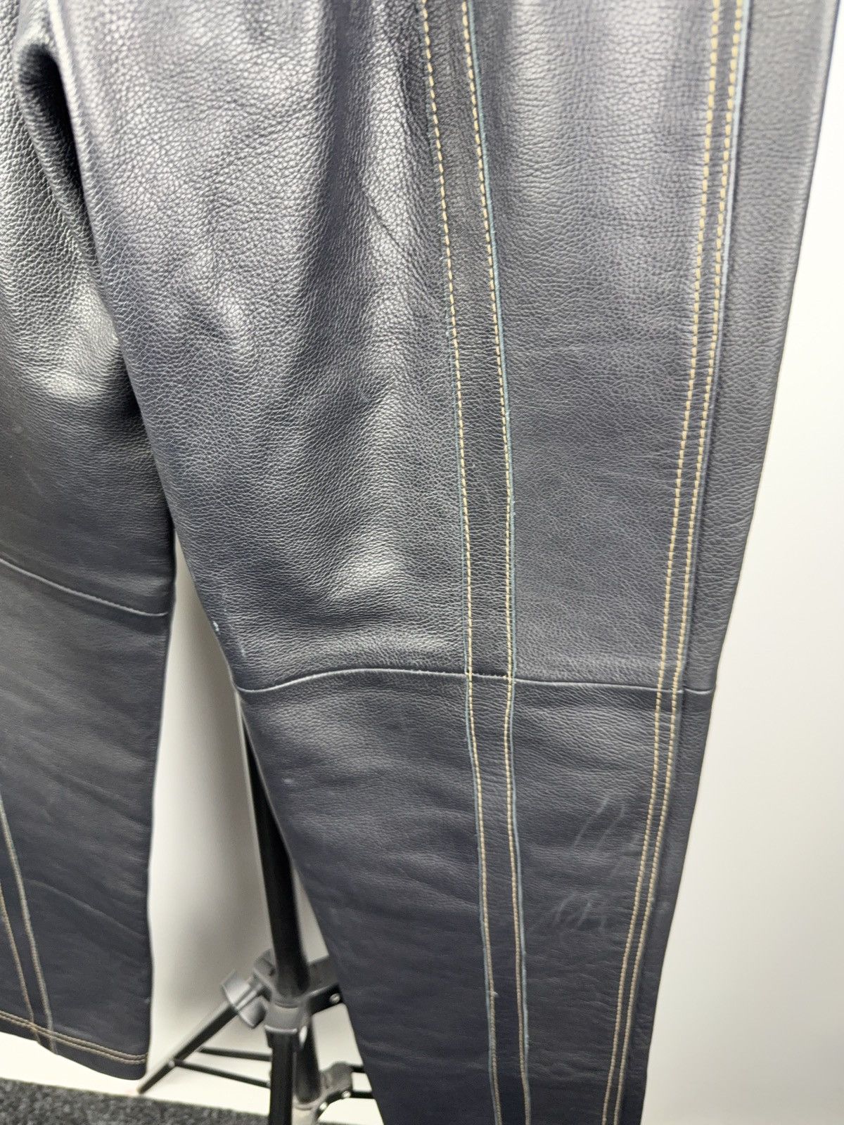 Designer × Japanese Brand × Leather Designer Leather Japanese style Zino & Judy pants S Size 27" / US 4 / IT 40 - 9 Thumbnail