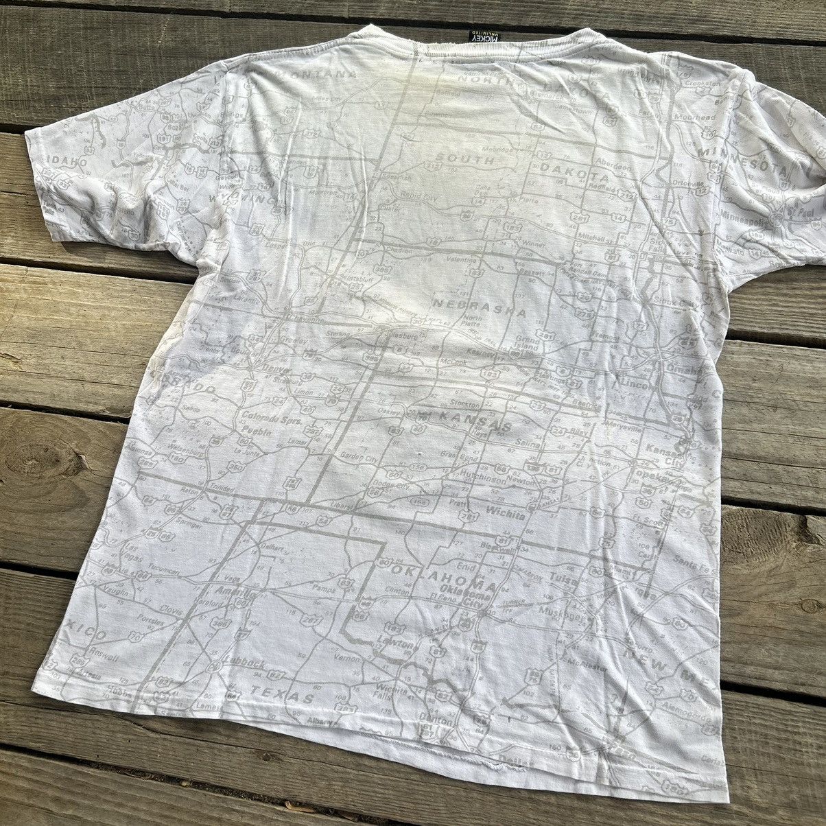 Disney Vintage Disney Mickey Mouse Motorcycle AOP Distressed Shirt Size US L / EU 52-54 / 3 - 5 Thumbnail