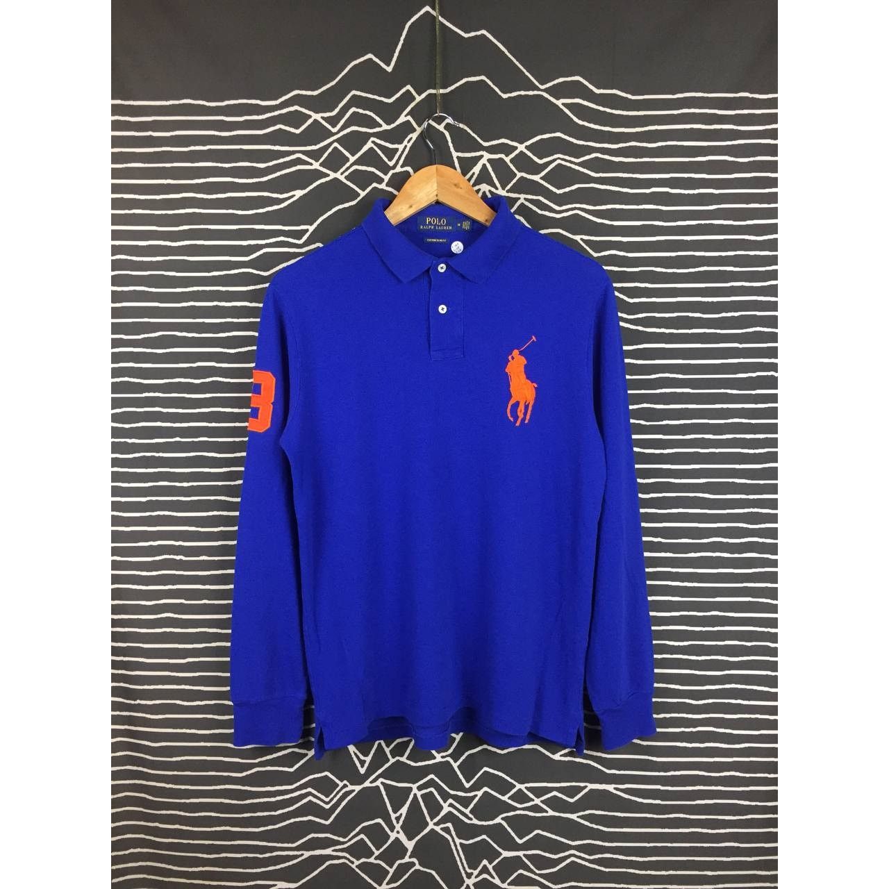 Polo Ralph Lauren Vtg Polo Ralph Lauren Custom Slim Fit Longsleeve Polo Tee Size US M / EU 48-50 / 2 - 2 Thumbnail
