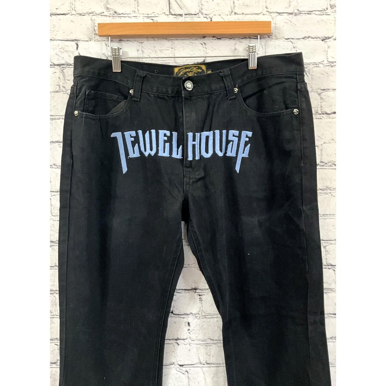 Denime VINTAGE Jewel House Black Denim Jeans 38x34 Men Shirt? Size US 38 / EU 54 - 4 Thumbnail