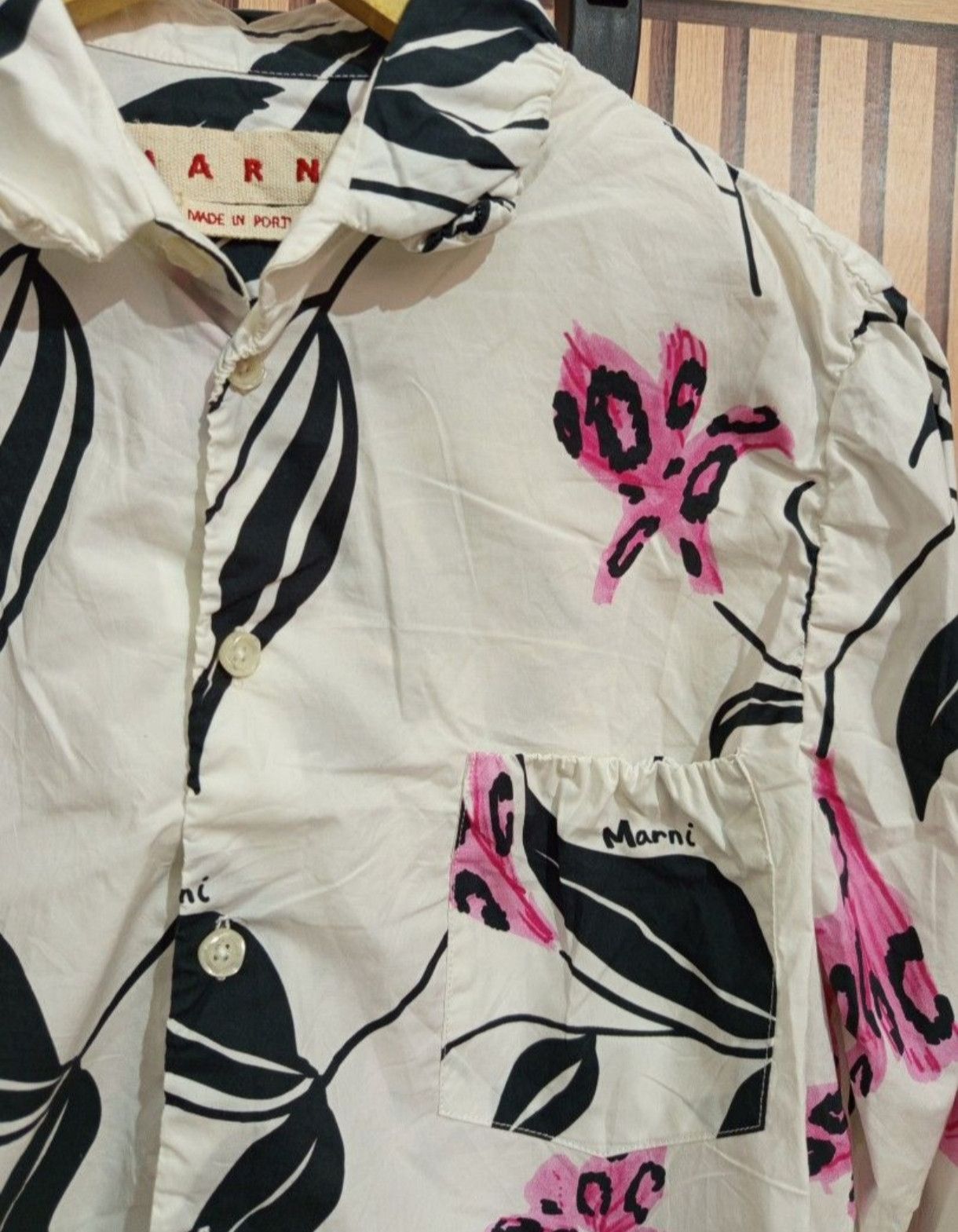 Marni Marni Cotton Long Sleeved Shirts Size M / US 6-8 / IT 42-44 - 3 Thumbnail