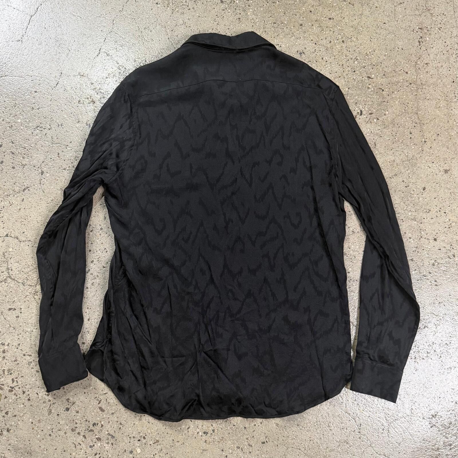 Saint Laurent Paris Saint Laurent Silk Cheetah Print Shirt Size US M / EU 48-50 / 2 - 3 Thumbnail