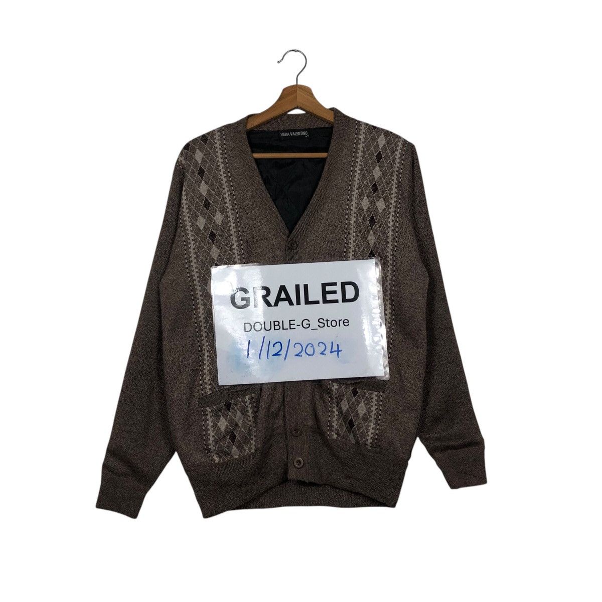 Japanese Brand 📌Vintage Cardigan Jacket Vera Valentino Navajo Design Size US M / EU 48-50 / 2 - 1 Thumbnail