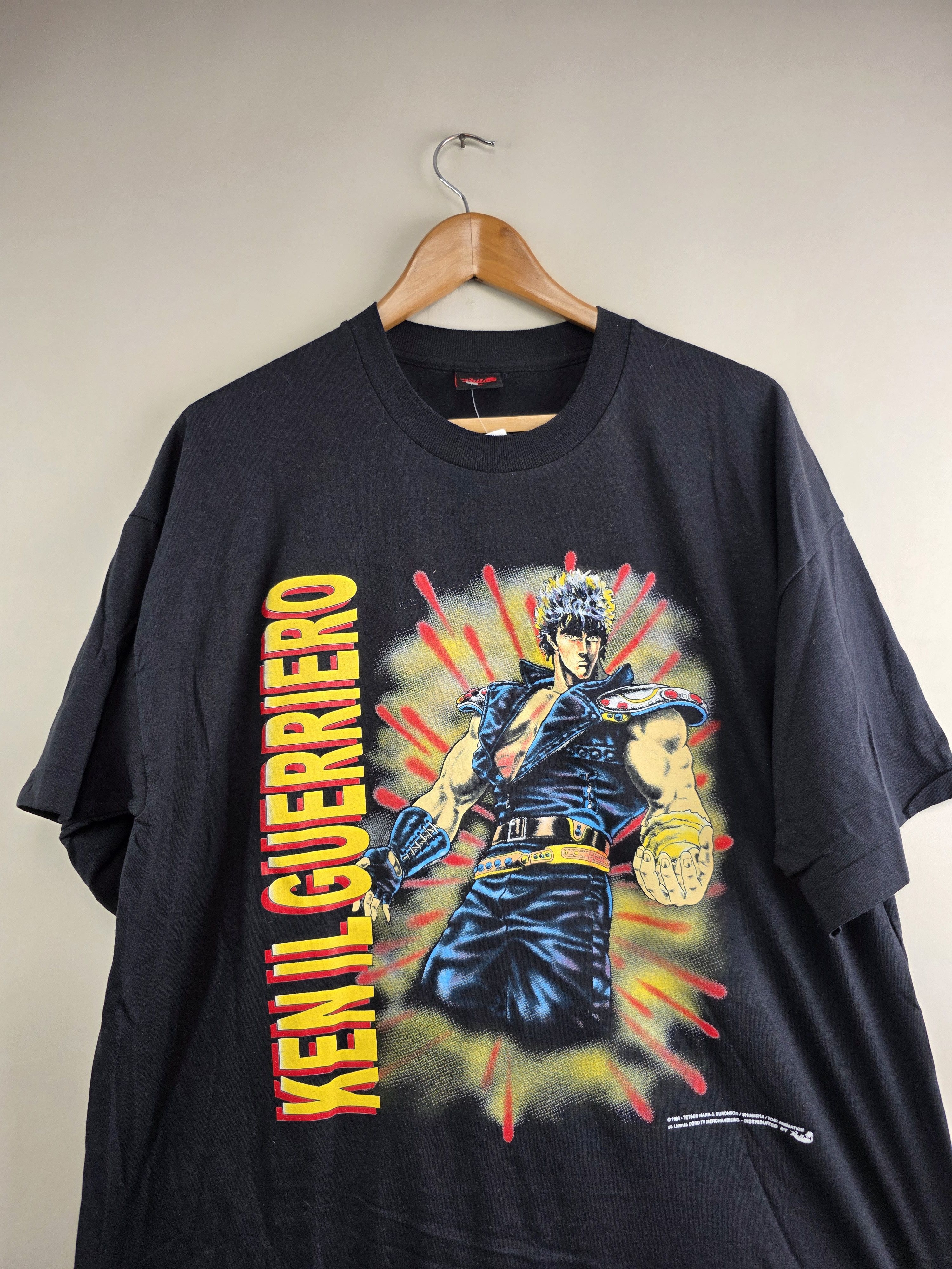Anime × Vintage 90s Hokuto no ken Fist of the north star Kenshiro Anime tee Size US XL / EU 56 / 4 - 2 Thumbnail
