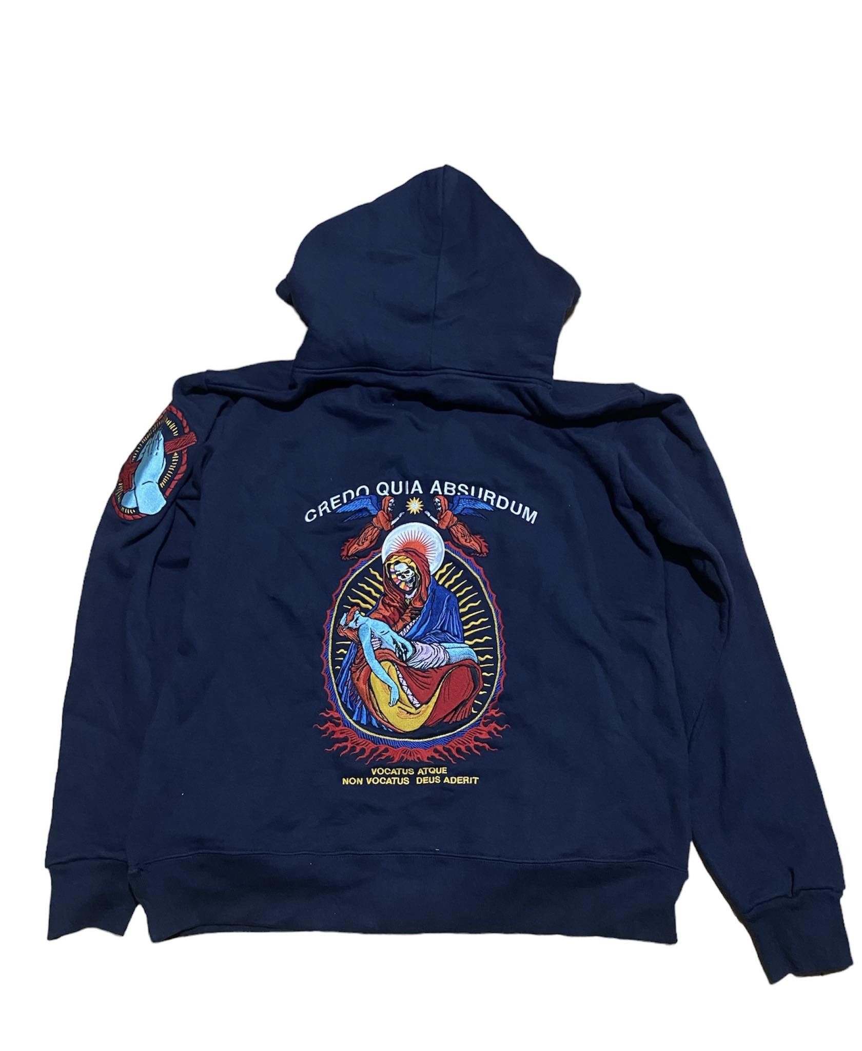 image of Vintage Wek Snoop Double Hoodie in Navy Blue, Men's (Size XL)