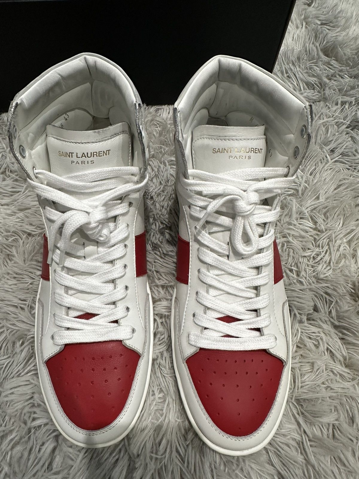 Yves Saint Laurent Saint Laurent Signature court classic High Top sneaker Size US 10 / EU 43 - 4 Thumbnail