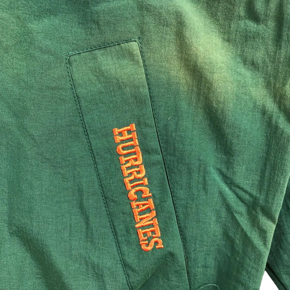 NFL Vtg MIAMI HURRICANES NFL Sebastian Ibis Sun Faded Jacket Size US XL / EU 56 / 4 - 3 Thumbnail