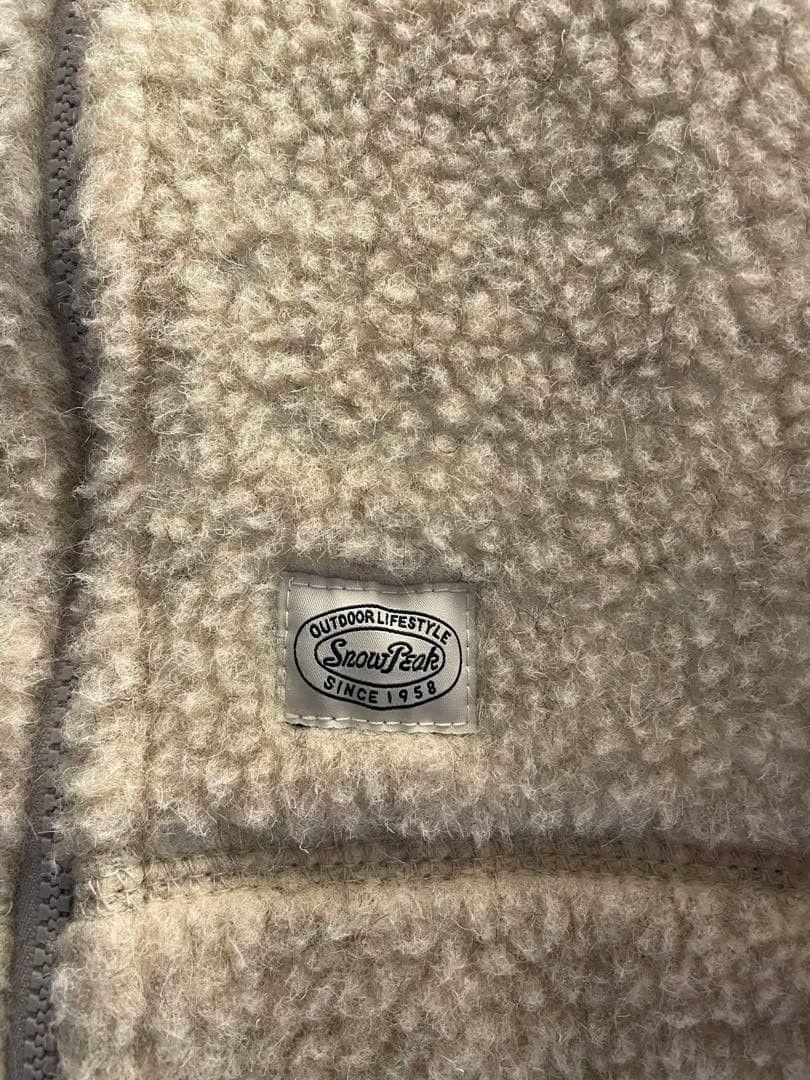 Snow Peak Wool High Neck Zip Up Fleece Jacket Size US S / EU 44-46 / 1 - 3 Thumbnail
