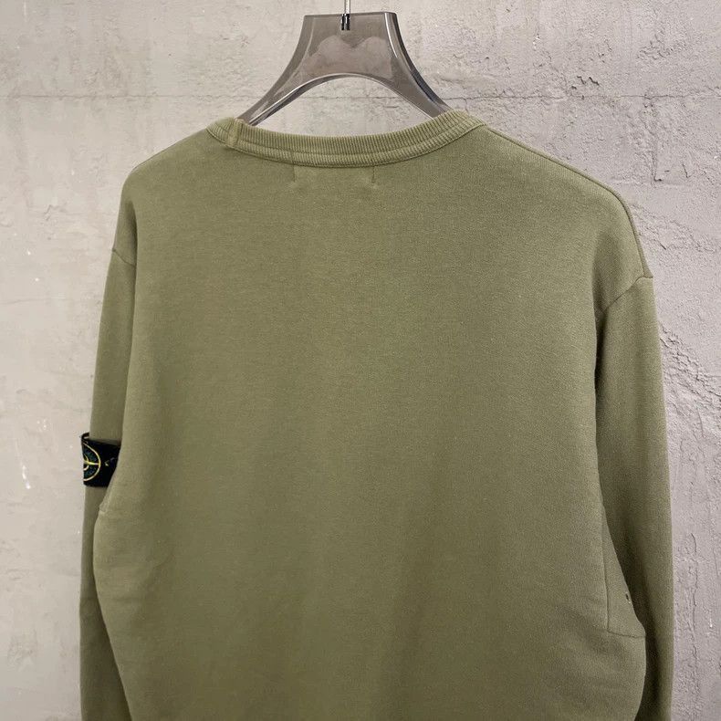 Stone Island Stone Island Olive Logo Crewneck Sweater -2506 Size US M / EU 48-50 / 2 - 5 Thumbnail