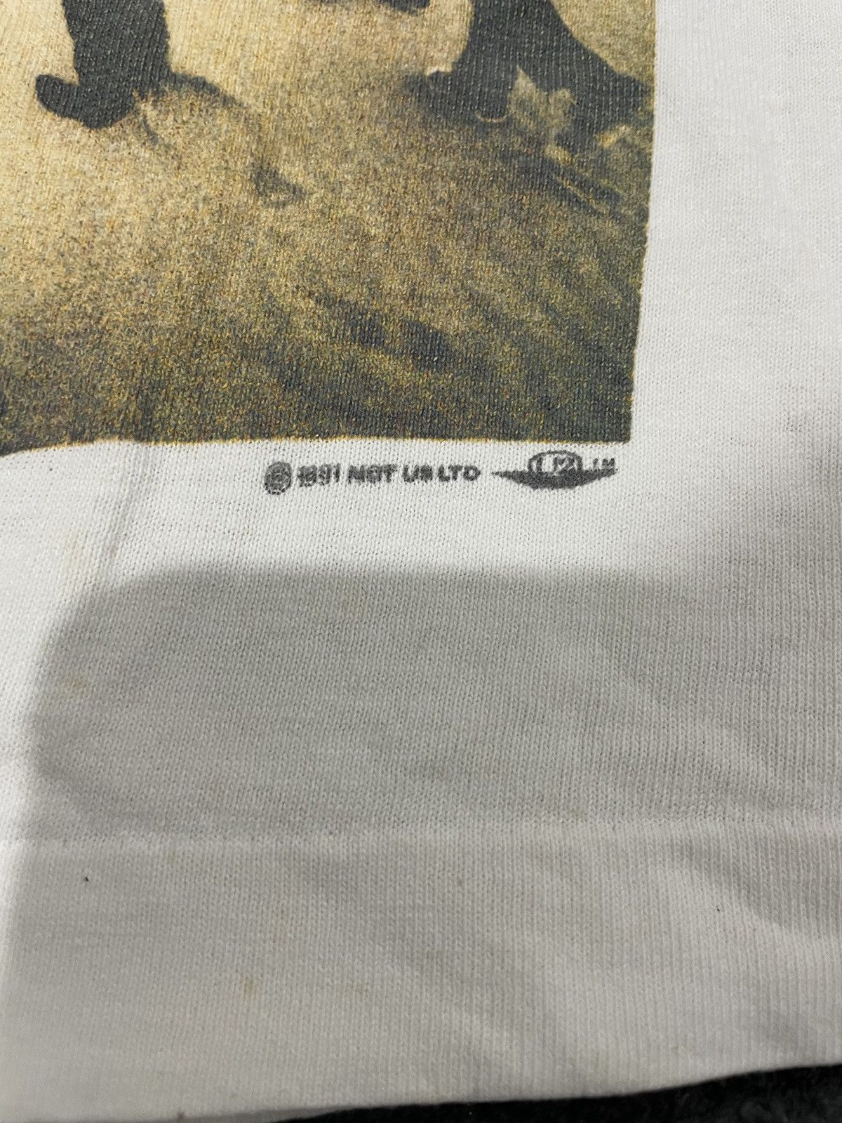 Band Tees VTG 1991 U2 Not Us Ltd Rare Distressed Band Tee Size US L / EU 52-54 / 3 - 11 Thumbnail
