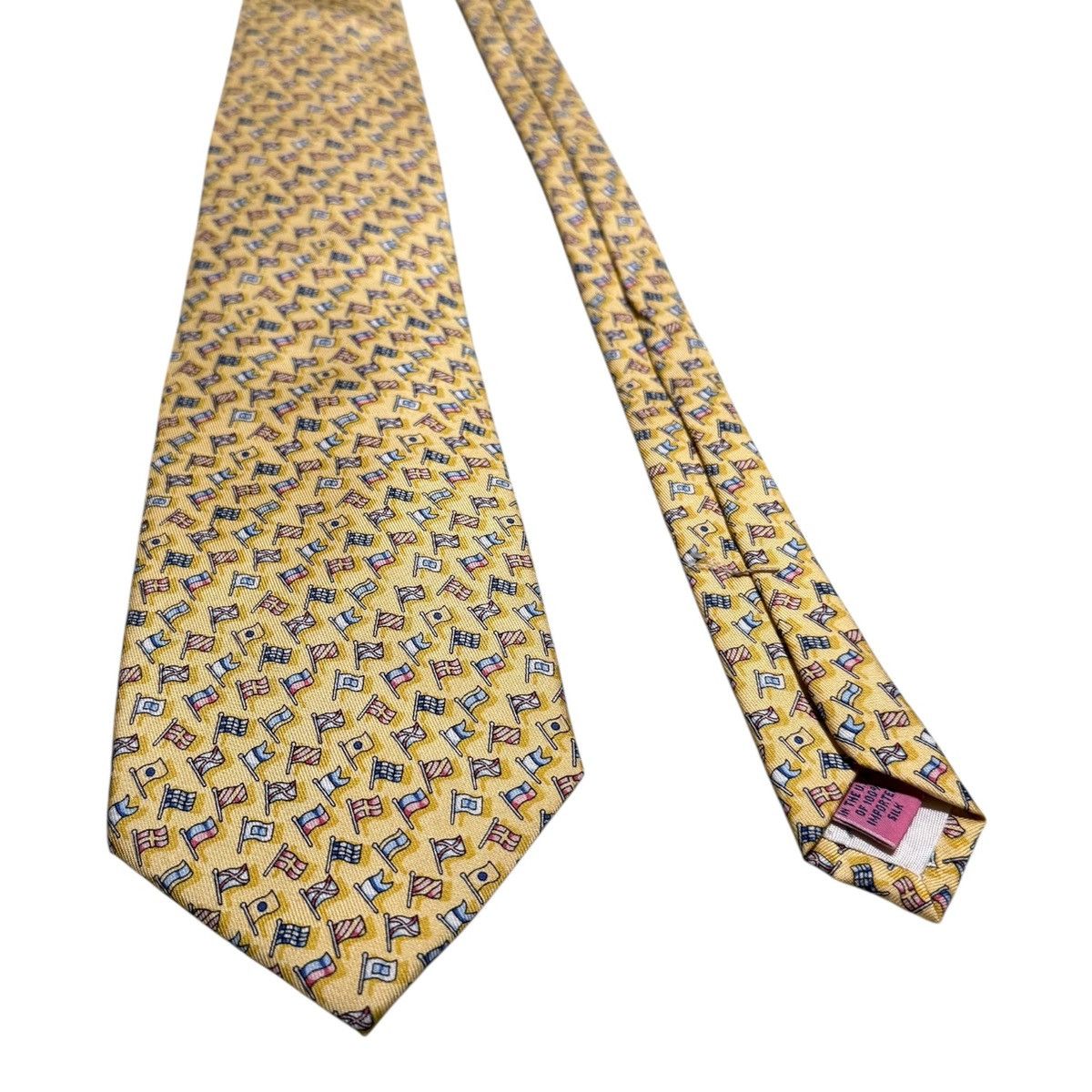 Vineyard Vines Vineyard Vines International Maritime Signal Flags Silk Tie Size ONE SIZE - 3 Thumbnail