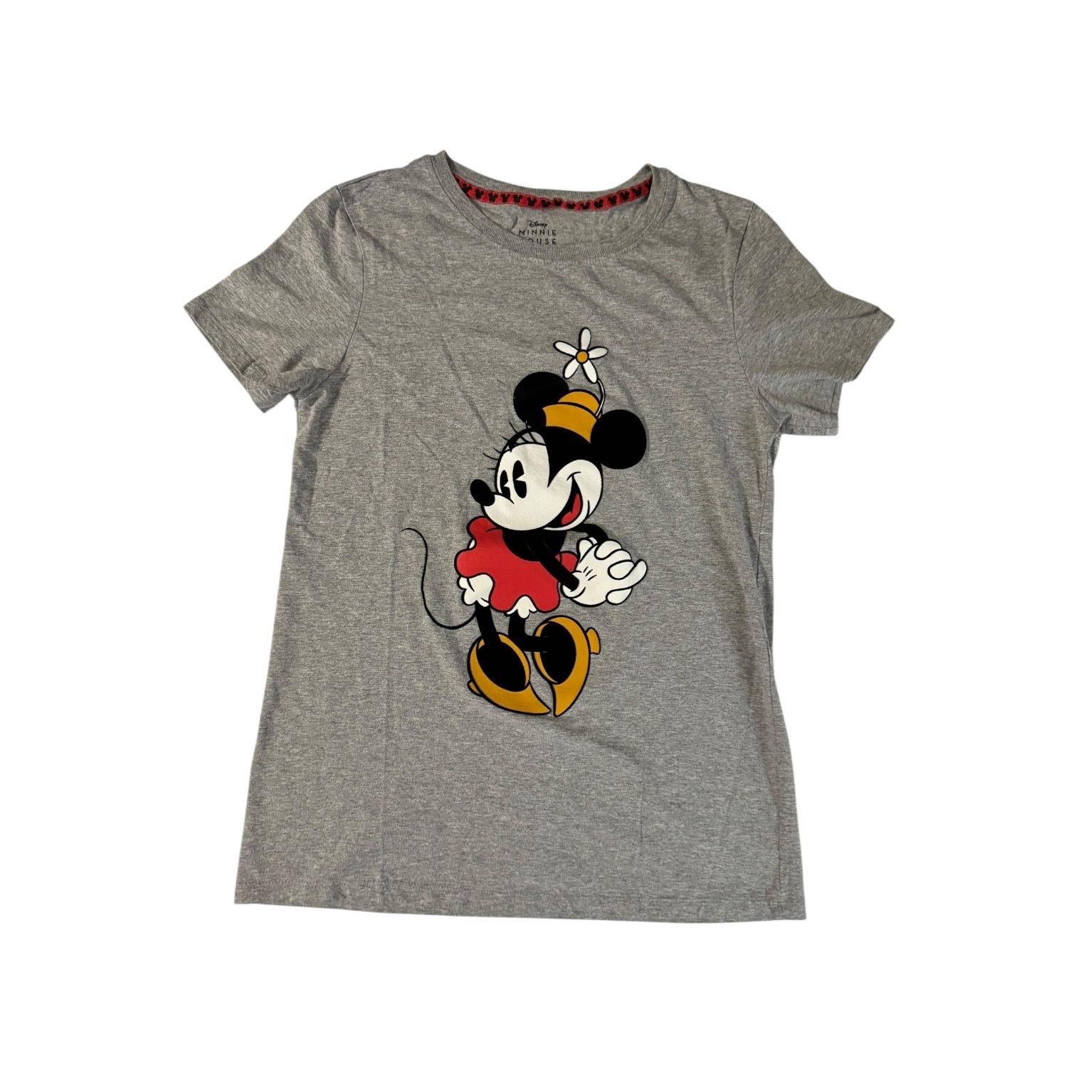 Disney Disney Minnie Mouse Fuzzy-Ear TShirt Gray, Ultra-Soft Large Size L / US 10 / IT 46 - 1 Thumbnail