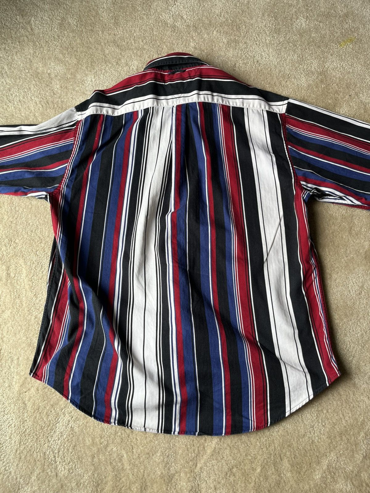 Tommy Hilfiger × Vintage Vintage 90s Tommy Hilfiger shirt Size US L / EU 52-54 / 3 - 5 Thumbnail