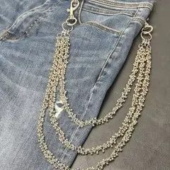 Jewelry Fujisaki x Ema Bead Flower Three Tier Silvery Pants Chain Size ONE SIZE - 5 Thumbnail