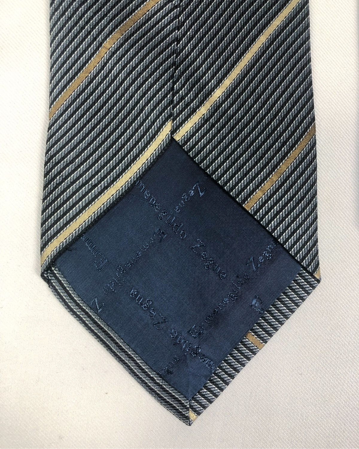 Ermenegildo Zegna Rare Ermenegildo Zegna Stripes Silk Tie Made in Italy Size ONE SIZE - 5 Thumbnail