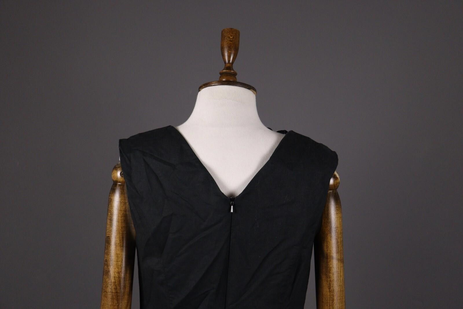 Designer Laura Ashley Vintage Nigt Party Cocktail Tank EUR 42 / UK 16 Size M / US 6-8 / IT 42-44 - 7 Thumbnail
