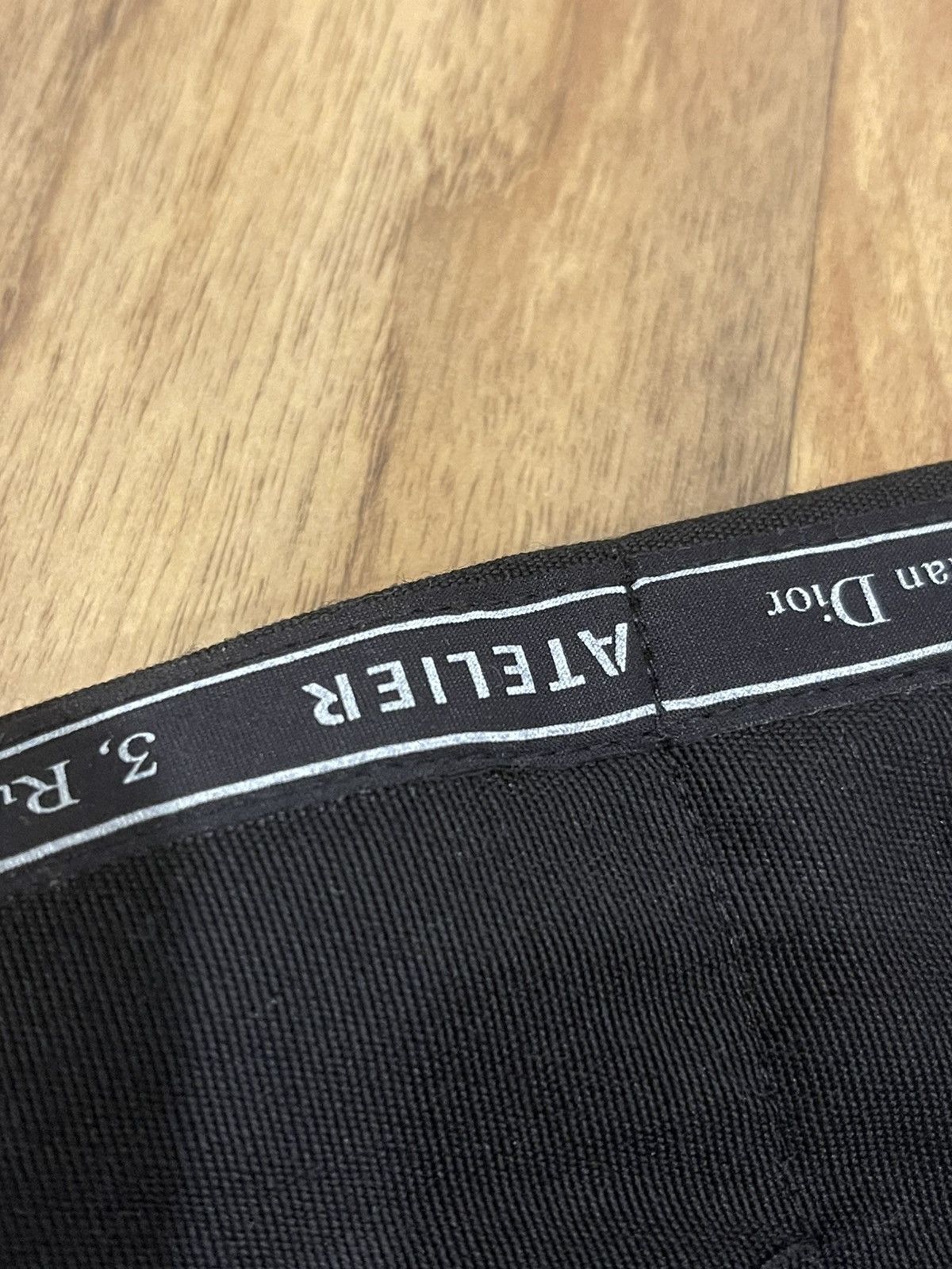 Dior 1/1 SAMPLE! Dior Homme atelier pants kva hedi slimane Size US 34 / EU 50 - 11 Thumbnail