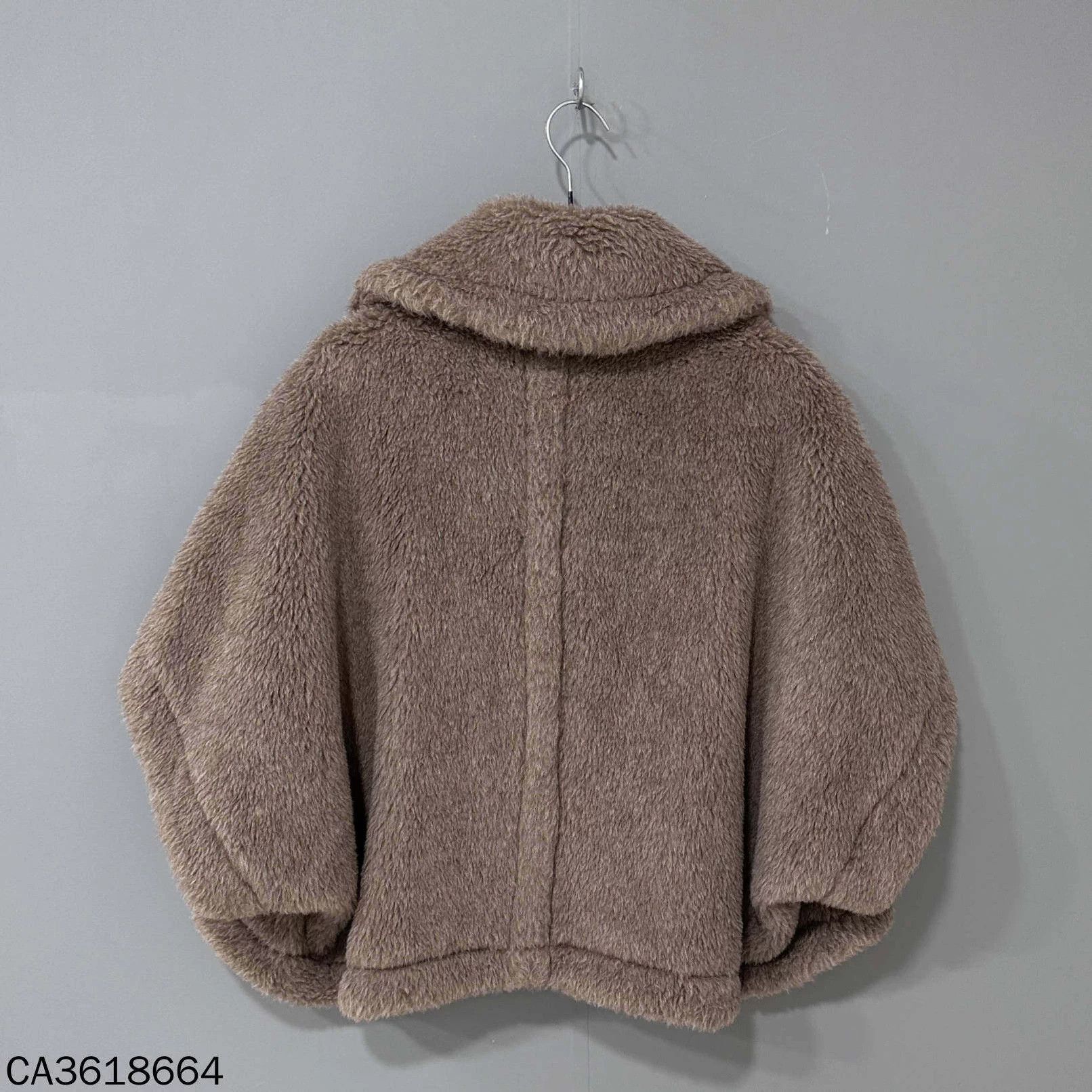 Max Mara MaxMara Teddy Double Pocket Cape Coat S/M Size S / US 4 / IT 40 - 3 Thumbnail