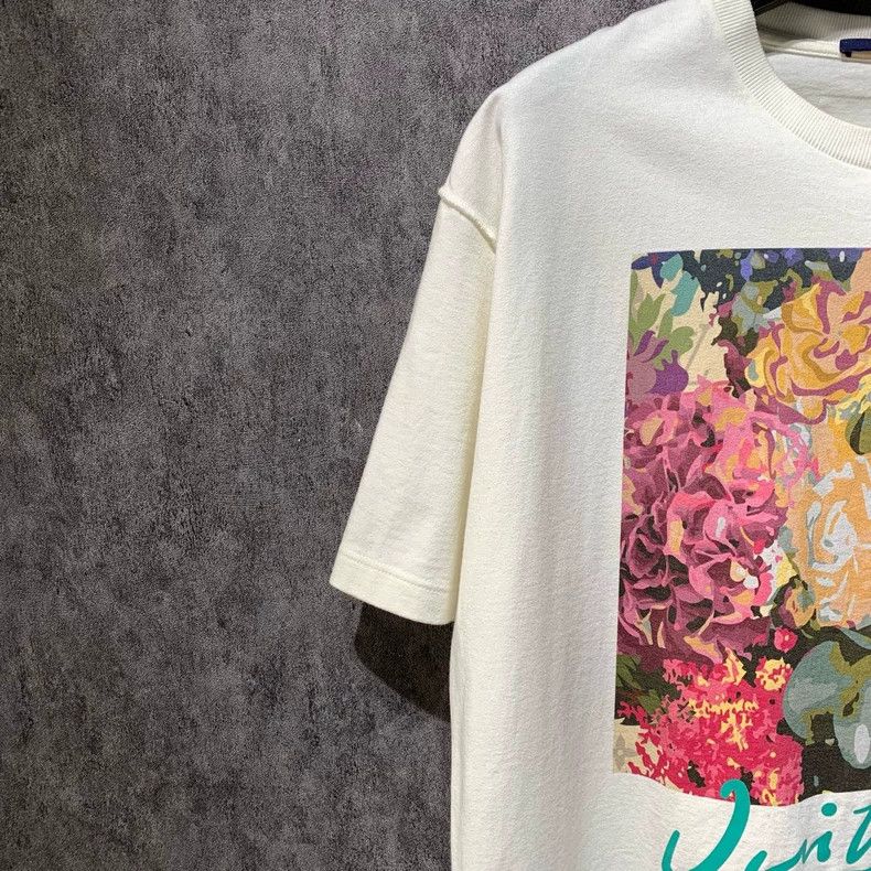 Louis Vuitton Louis Vuitton White floral short sleeves 2501-Nextarrow Size US XXL / EU 58 / 5 - 7 Thumbnail