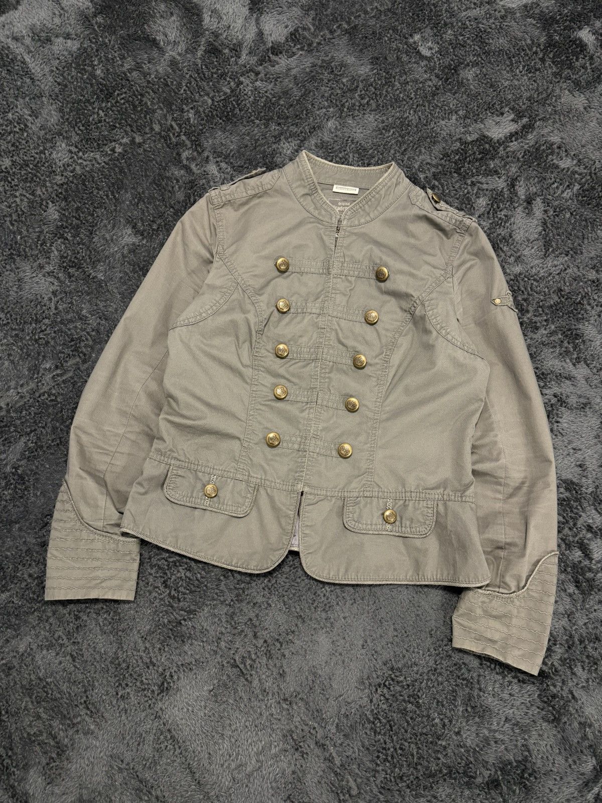 Hysteric Glamour × Undercover 00s Napoleon Military Jacket Coat YSL PPFM Balmain Vibe Size L / US 10 / IT 46 - 1 Thumbnail