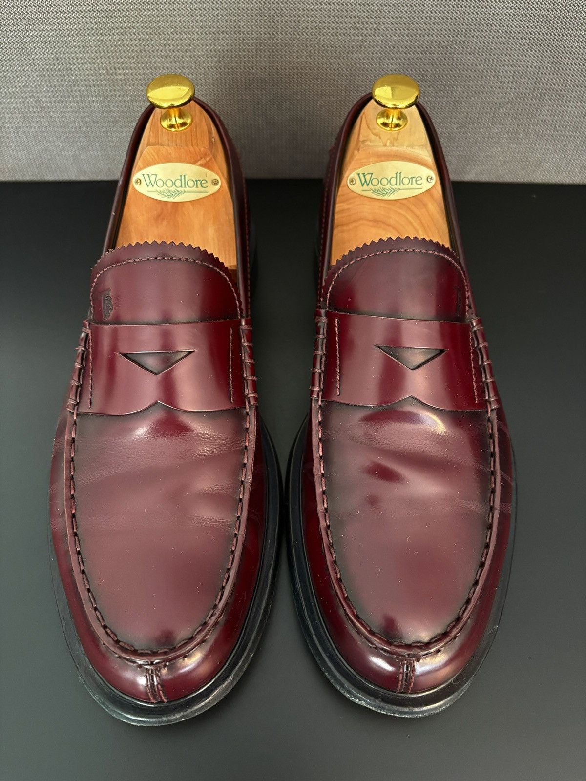 Tod's Tod's Leather Sole Penny Loafers Size US 7 / EU 40 - 1 Thumbnail